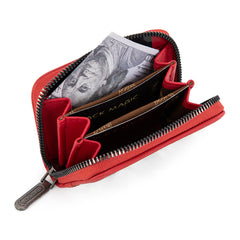 WG301-W083    Wrangler Cow Print Small Wallet