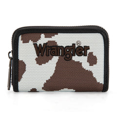 WG301-W083    Wrangler Cow Print Small Wallet