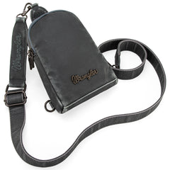 WG87-824 Wrangler Sling Bag/Crossbody/Chest Bag - Pewter