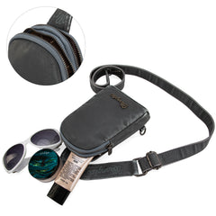 WG87-824 Wrangler Sling Bag/Crossbody/Chest Bag - Pewter