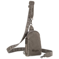 WG87-824 Wrangler Sling Bag/Crossbody/Chest Bag - Light Grey
