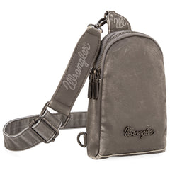 WG87-824 Wrangler Sling Bag/Crossbody/Chest Bag - Light Grey