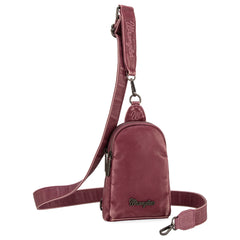 WG87-824 Wrangler Sling Bag/Crossbody/Chest Bag  - Purple