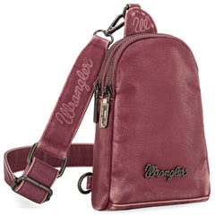 WG87-824 Wrangler Sling Bag/Crossbody/Chest Bag  - Purple