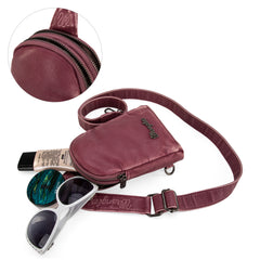 WG87-824 Wrangler Sling Bag/Crossbody/Chest Bag  - Purple