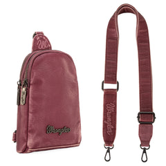 WG87-824 Wrangler Sling Bag/Crossbody/Chest Bag  - Purple