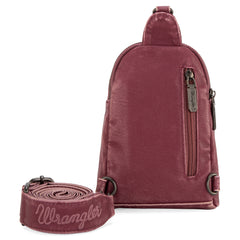 WG87-824 Wrangler Sling Bag/Crossbody/Chest Bag  - Purple