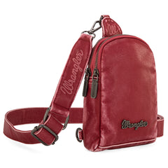 WG87-824 Wrangler Sling Bag/Crossbody/Chest Bag  - Pink