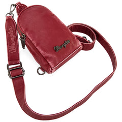 WG87-824 Wrangler Sling Bag/Crossbody/Chest Bag  - Pink