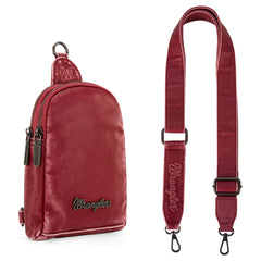 WG87-824 Wrangler Sling Bag/Crossbody/Chest Bag  - Pink