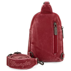 WG87-824 Wrangler Sling Bag/Crossbody/Chest Bag  - Pink
