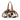 WG399-5112 Wrangler Cow Print Satchel/Crossbody Bag - BR-COW