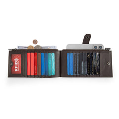 MWL-4203 Montana West Genuine Leather Bi-Fold Wallet/Card Organizer