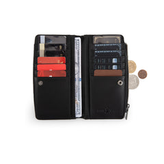 MWL-4204  Montana West Genuine Leather Tooled  Bi-Fold Wallet