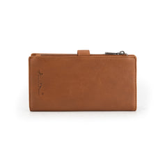 MWL-4209  Montana West Genuine Leather Tooled  Bi-Fold Wallet