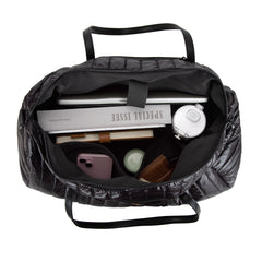 LEE49-001  LEE Quilted Puffer Duffle Bag