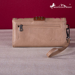 MW1247-W018  Montana West Embroidered Collection Wallet