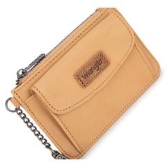 WGW-W1007  Wrangler Genuine Leather RFID Card Case Wallet