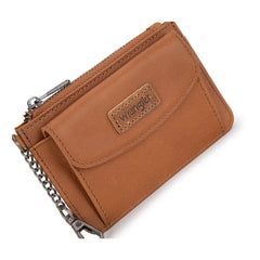 WGW-W1007  Wrangler Genuine Leather RFID Card Case Wallet