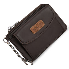 WGW-W1007  Wrangler Genuine Leather RFID Card Case Wallet