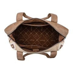 WG174-5110  Wrangler Southwestern Print Duffle Bag - Khaki