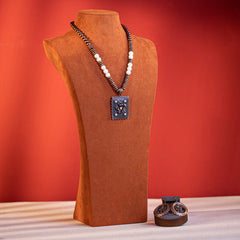 WNS-1041  Wrangler  Jewelry Sets Bohemian Pendant Necklace Earrings