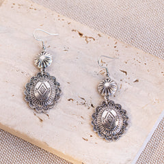 WJ-1032 Rustic Couture  Bohemian Jewelry Sets Pendant Necklace Earrings