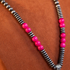 WNS-1041  Wrangler  Jewelry Sets Bohemian Pendant Necklace Earrings