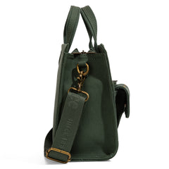 LEE53-001   LEE  Waxed Canvas Tote/Crossbody