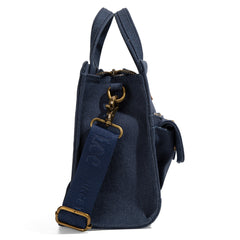 LEE53-001   LEE  Waxed Canvas Tote/Crossbody