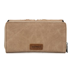 TR198-W010 Trinity Ranch Genuine Hair-On Cowhide RFID Protected Collection Wallet