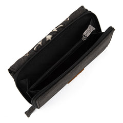 TR198-W010 Trinity Ranch Genuine Hair-On Cowhide RFID Protected Collection Wallet