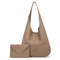 MWC2-298   Montana West Hobo Bag with Pouch - Khaki