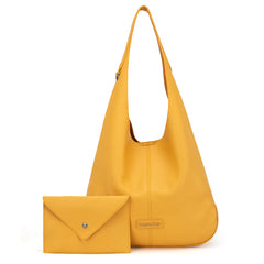 MWC2-298   Montana West Hobo Bag with Pouch - Yellow