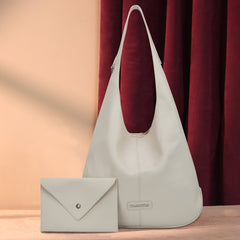 MWC2-298   Montana West Hobo Bag with Pouch - Beige
