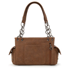 MW1325G-8085  Montana West Cut-Out Embroidered Concealed Carry Satchel