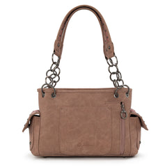 MW1325G-8085  Montana West Cut-Out Embroidered Concealed Carry Satchel