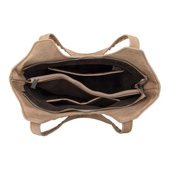TR199G-8250  Trinity Ranch Genuine Hair-On Cowhide Tooled Concealed Carry Tote