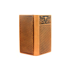 MWL-W002 Genuine Tooled Leather Collection Men's Wallet