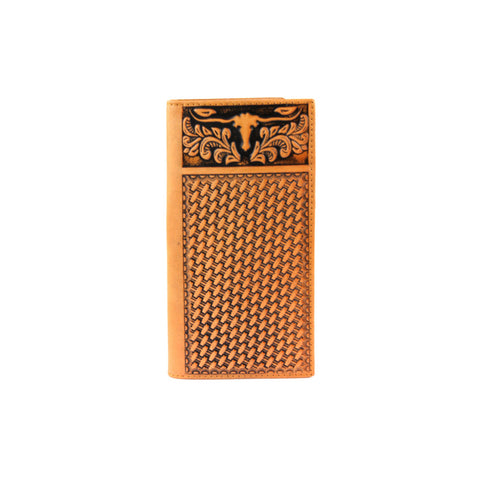 MWL-W002 Genuine Tooled Leather Collection Men's Wallet