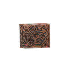 MWS-W001 Genuine Tooled Leather Collection Men's Wallet