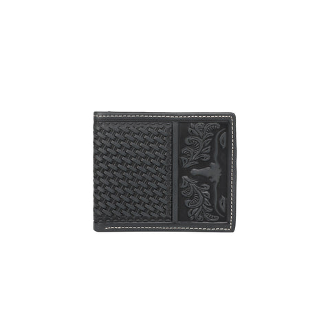 MWS-W002 Genuine Tooled Leather Collection Men's Wallet