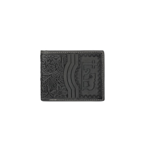 MWS-W033 Genuine Tooled Leather Collection Men's Wallet
