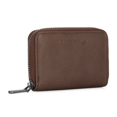 MWS02-W001   Montana West Genuine Leather Credit Card Zip Wallet for Men Woman