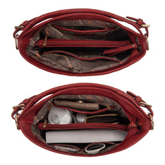 MWW16-1022   Montana West Hobo/Crossbody Bag - Red