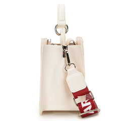 NC-AFU004BG  University of Arkansas Razorbacks Satchel/Crossbody Bag -Beige