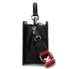 NC-AFU004BK   University of Arkansas Razorbacks Satchel/Crossbody Bag - Black