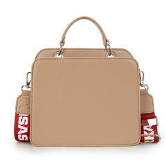 NC-AFU004KH   University of Arkansas Razorbacks Satchel/Crossbody Bag -Khaki