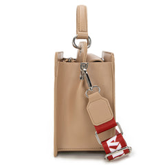 NC-AFU004KH   University of Arkansas Razorbacks Satchel/Crossbody Bag -Khaki