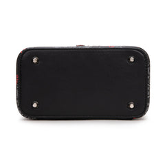 NC-AFU007BK   University of Arkansas Razorbacks Vanity Top Handle-Bag Black